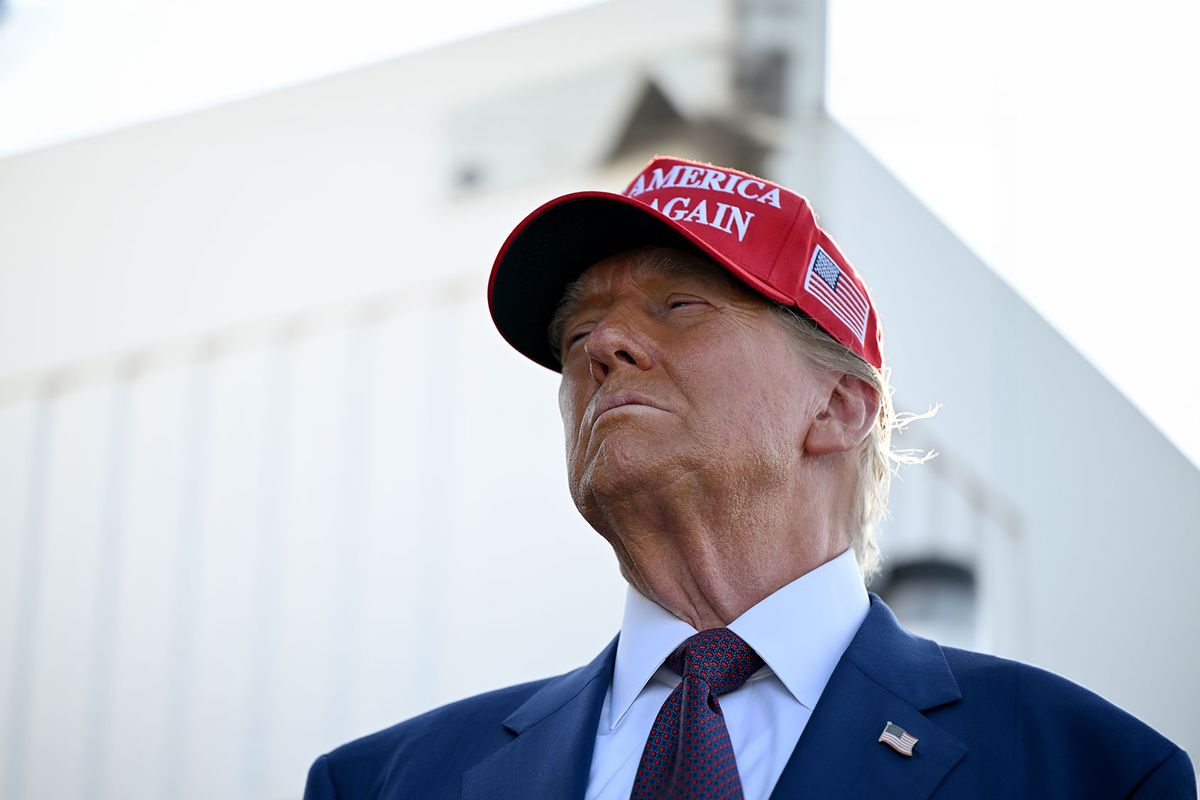 U.S. President-elect Donald Trump attends a viewing of the launch of the sixth test flight of the SpaceX Starship rocket on November 19, 2024 in Brownsville, Texas. (Brandon Bell/Getty Images)