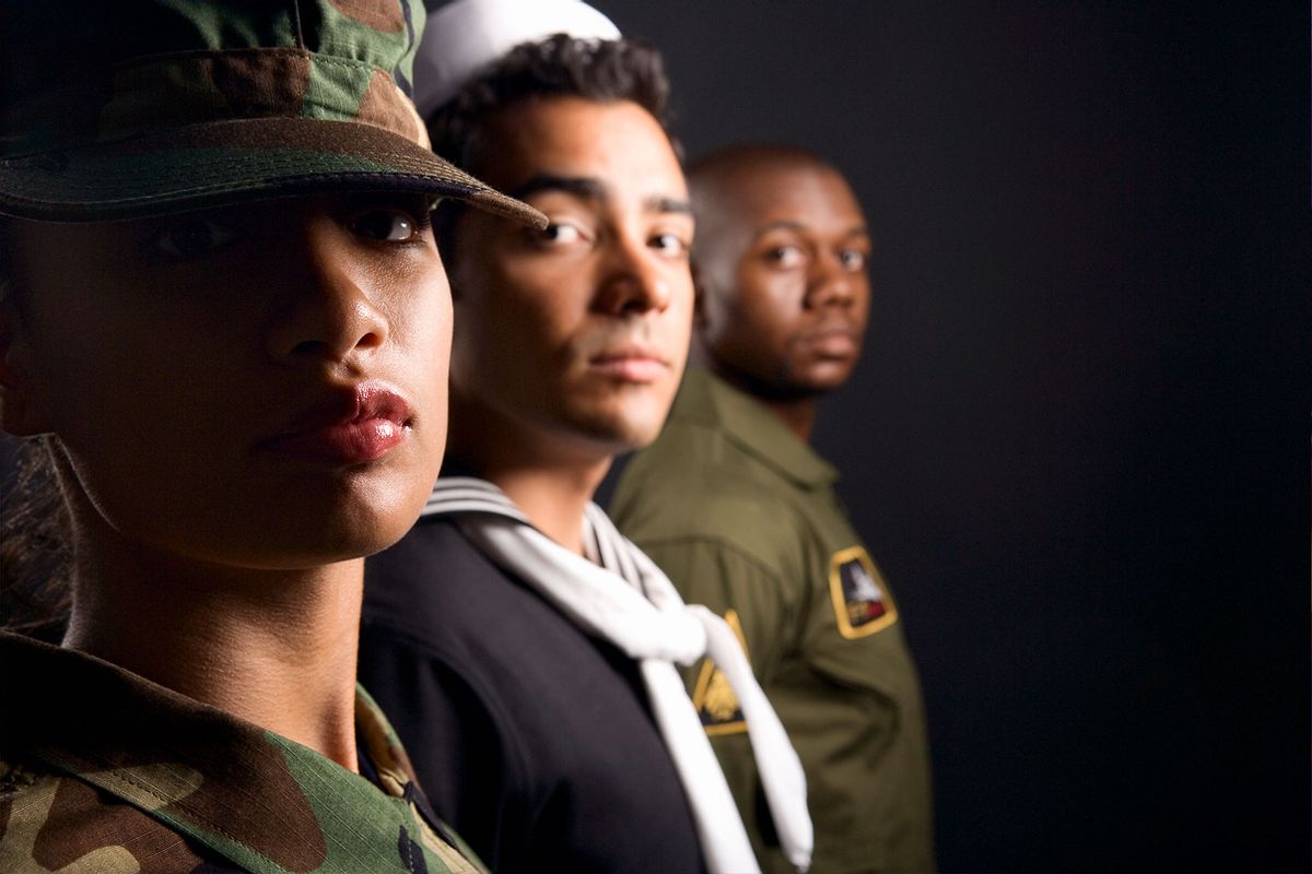 Group of soldiers (Getty Images/Thinkstock Images)