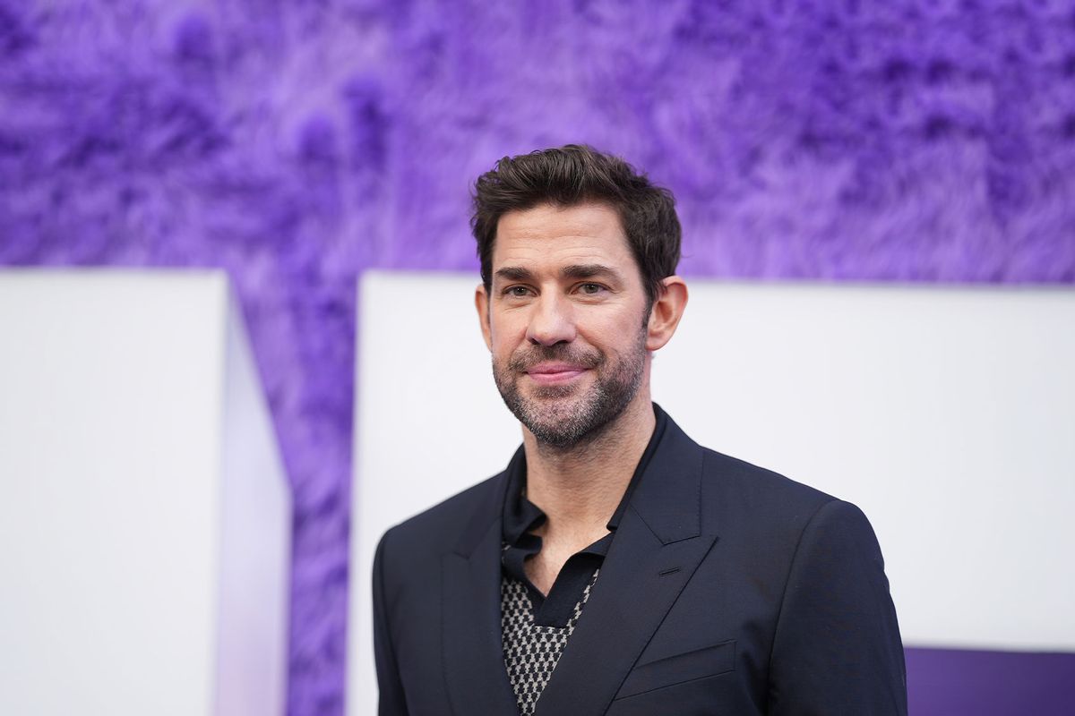 John Krasinski attends the New York Premiere of "IF" at the SVA Theater on May 13, 2024, in New York, New York. (John Nacion/Getty Images for Paramount Pictures)