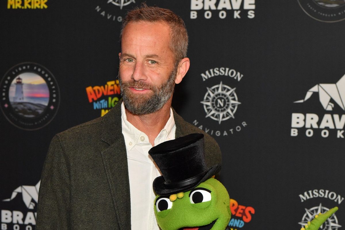 Kirk Cameron is seen at the "Adventures of Iggy And Mr. Kirk" premiere on November 14, 2024 in Nashville, Tennessee.  (Jason Davis/Getty Images for BRAVE Books)