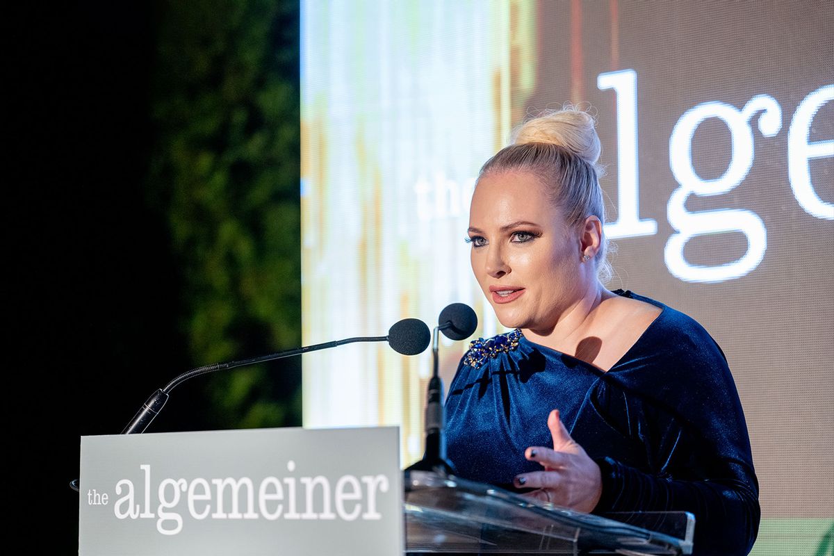 Meghan McCain receives The Algemeiner's Warrior of Truth Award during The Algemeiner's 8th annual J100 Gala on October 12, 2021 in Rockleigh, New Jersey. (Roy Rochlin/Getty Images)