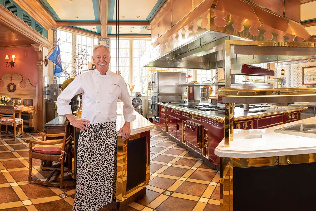 Patrick O'Connell in the kitchen of The Inn at Little Washington (Photo courtesy of The Inn at Little Washington)