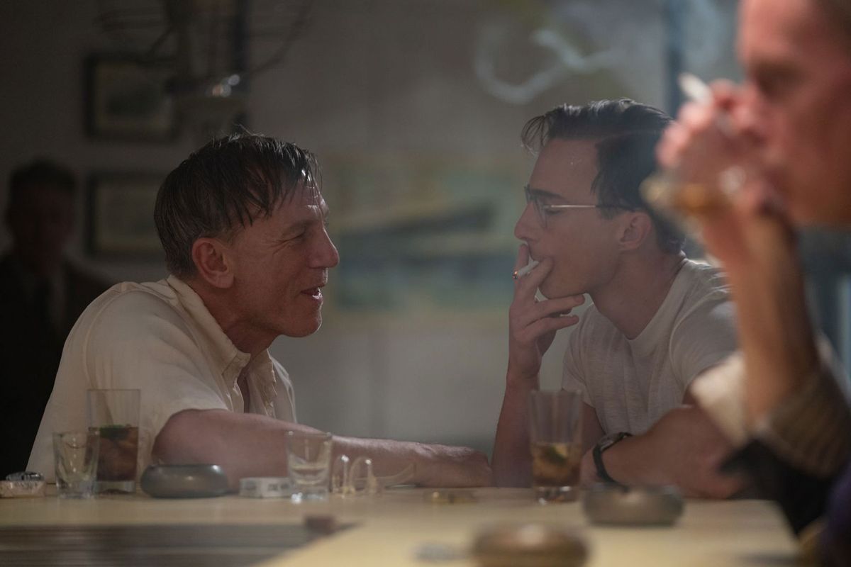 Daniel Craig and Drew Starkey in "Queer" (A24)