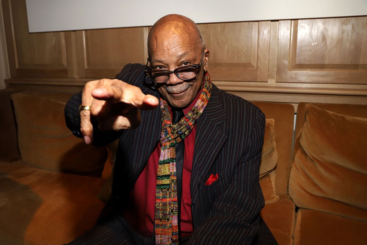 Quincy Jones attends the Dolemite Is My Name! LA AMPAS Hosted Tastemaker at San Vicente Bungalows on October 26, 2019 in West Hollywood, California. (Arnold Turner/Getty Images for Netflix)