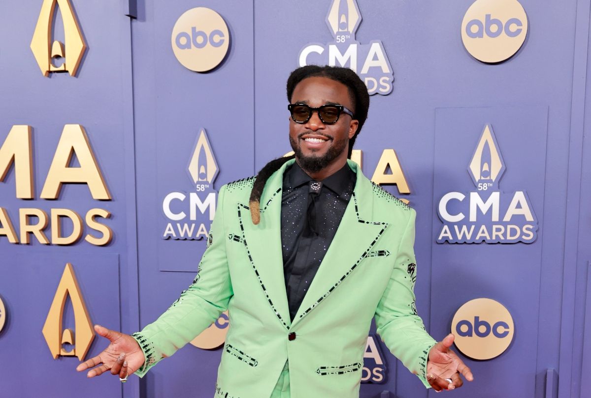 Shaboozey attends The 58th Annual CMA Awards at Music City Center on November 20, 2024 in Nashville, Tennessee (Jason Kempin/Getty Images)