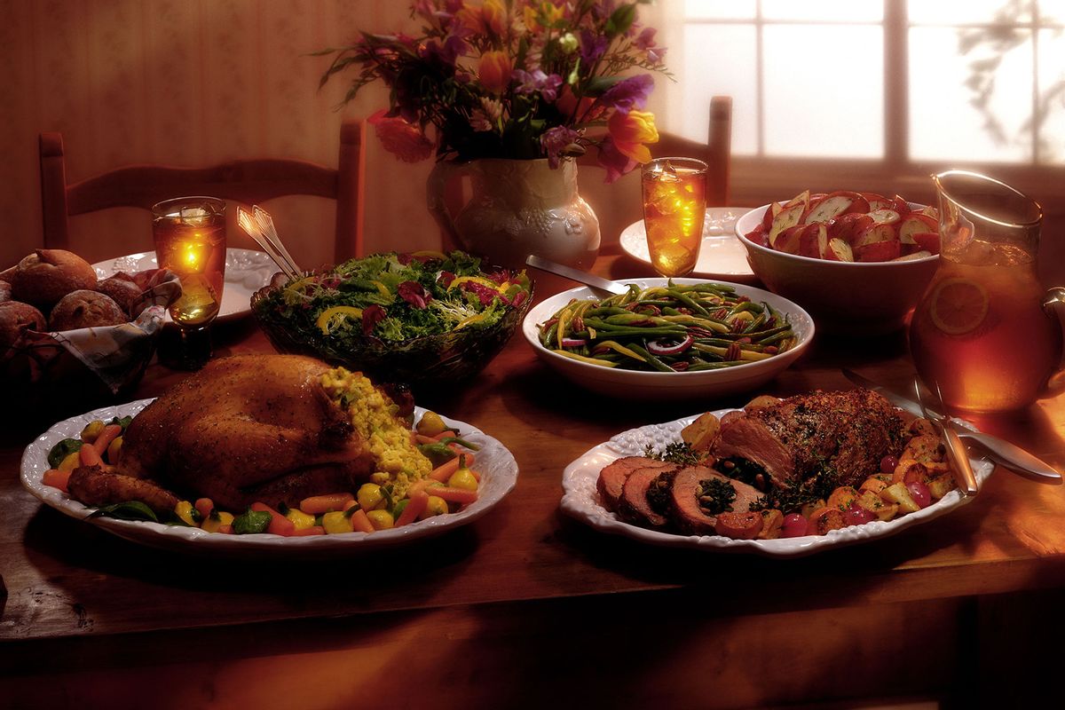 Thanksgiving feast (Getty Images/Burke/Triolo Productions)