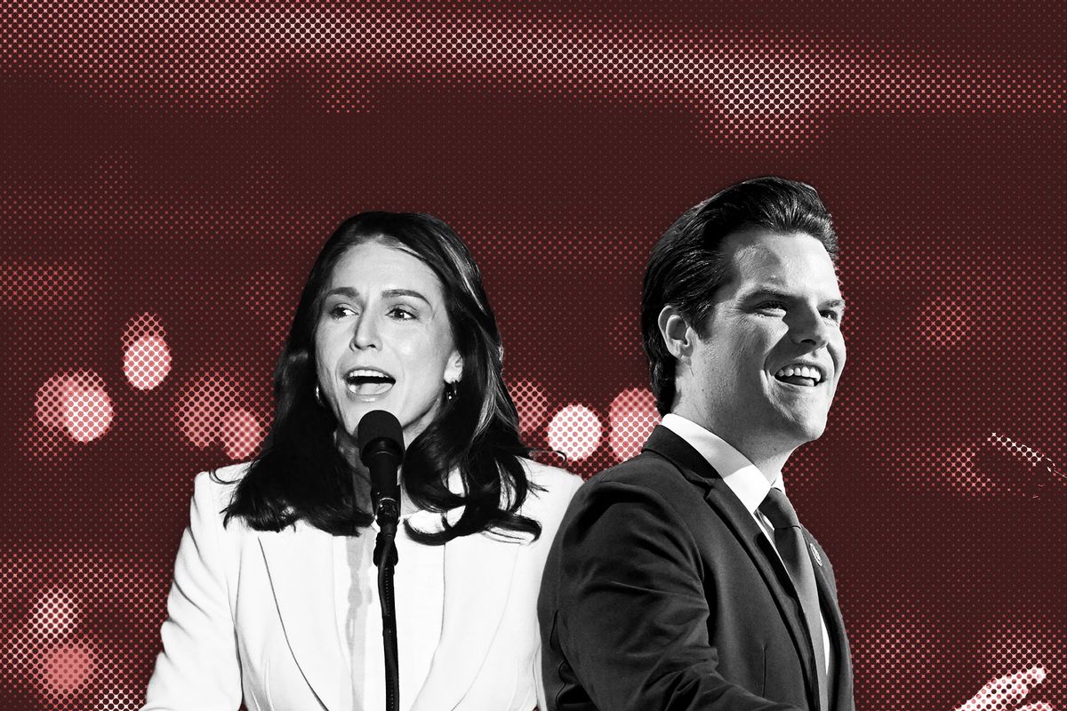 Tulsi Gabbard and Matt Gaetz (Photo illustration by Salon/Getty Images)