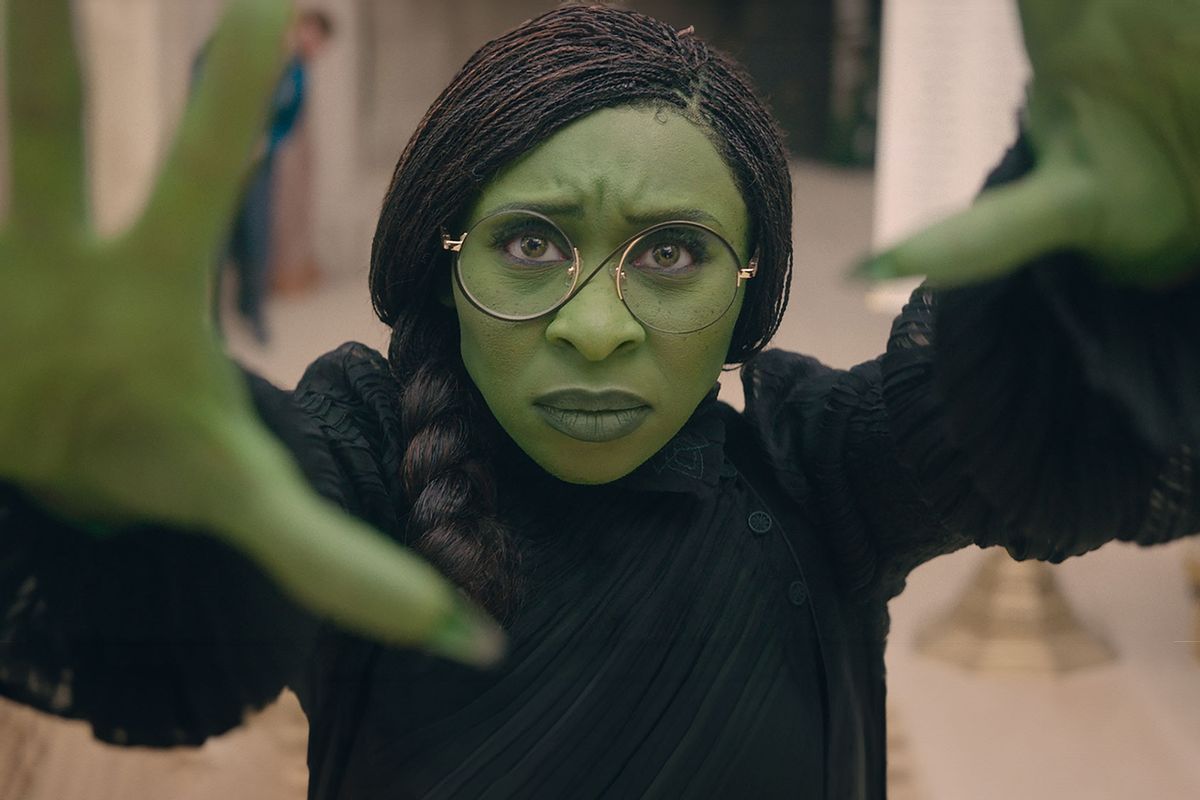 Cynthia Erivo as Elphaba in "Wicked" (Universal)