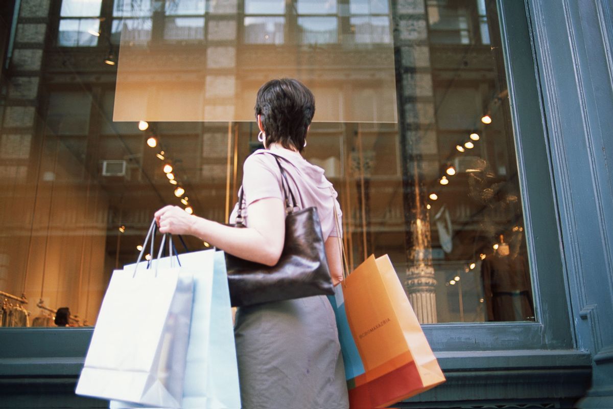 Woman Window Shopping (Getty Images/Sean Justice)