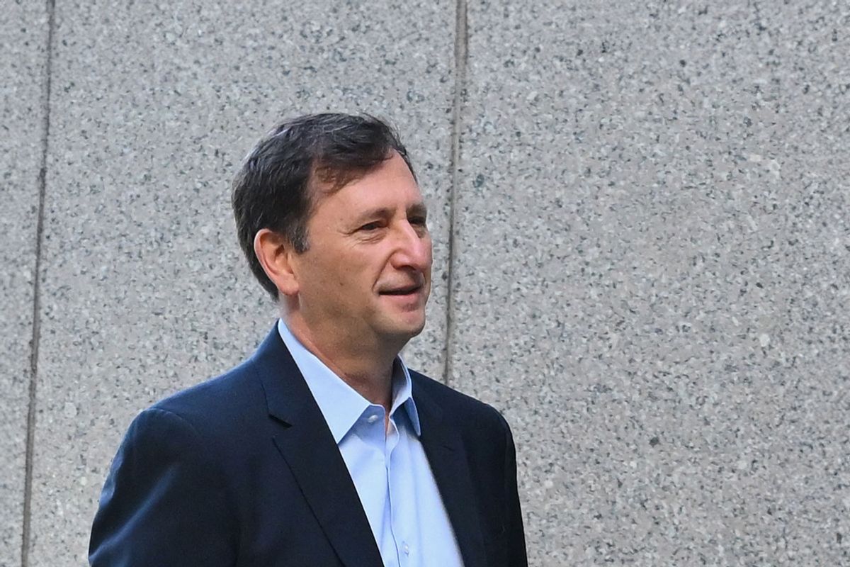 Founder and former CEO of Celsius Network Alex Mashinsky arrives at Federal Court in New York City on October 3, 2023. (ANGELA WEISS/AFP via Getty Images)