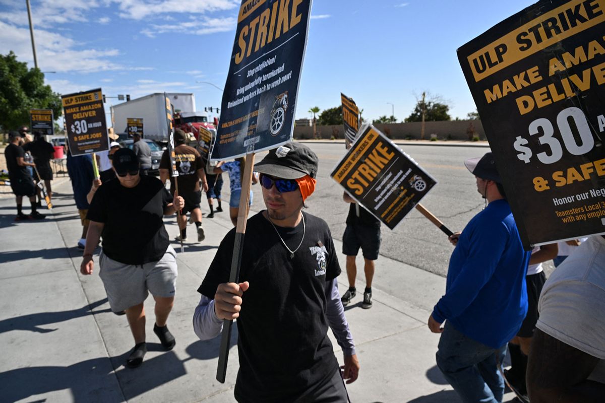 "They've pushed workers to the limit": Amazon employees go on strike during the holiday rush