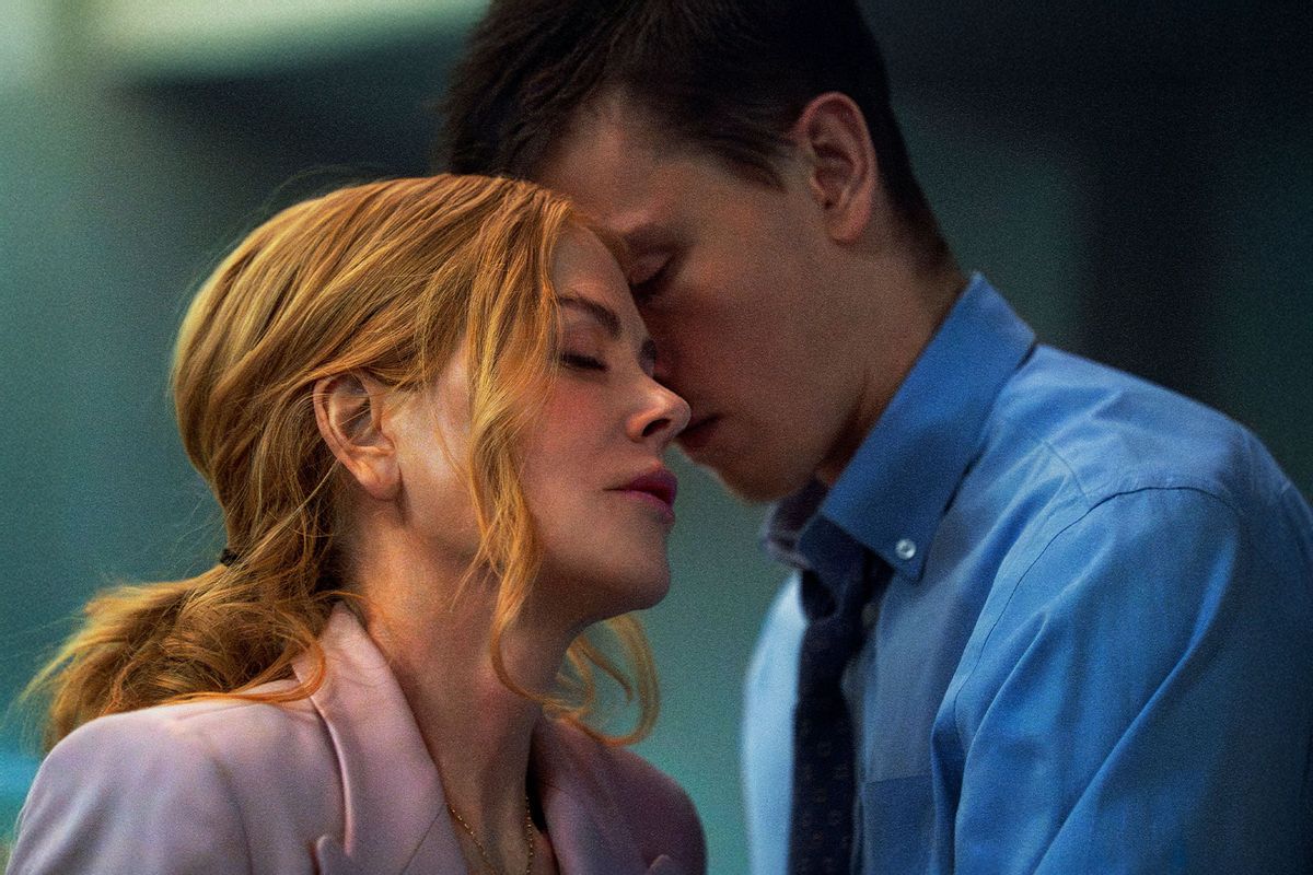 Nicole Kidman and Harris Dickinson in "Babygirl" (A24)