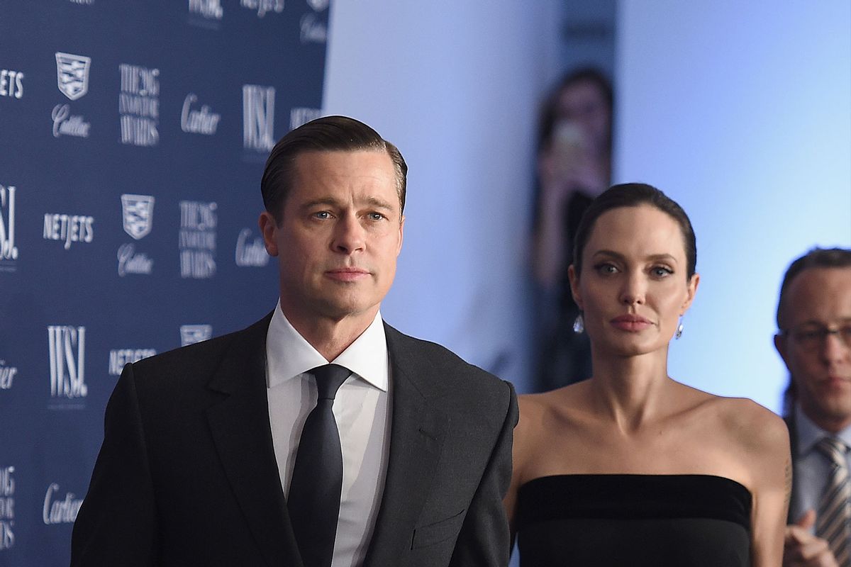 Brad Pitt and Angelina Jolie Pitt attend the WSJ. Magazine 2015 Innovator Awards at the Museum of Modern Art on November 4, 2015 in New York City. (Dimitrios Kambouris/Getty Images for WSJ. Magazine 2015 Innovator Awards)