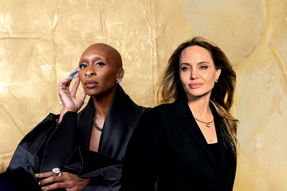 Angelina Jolie and Cynthia Erivo compare notes on holding grace through suffering