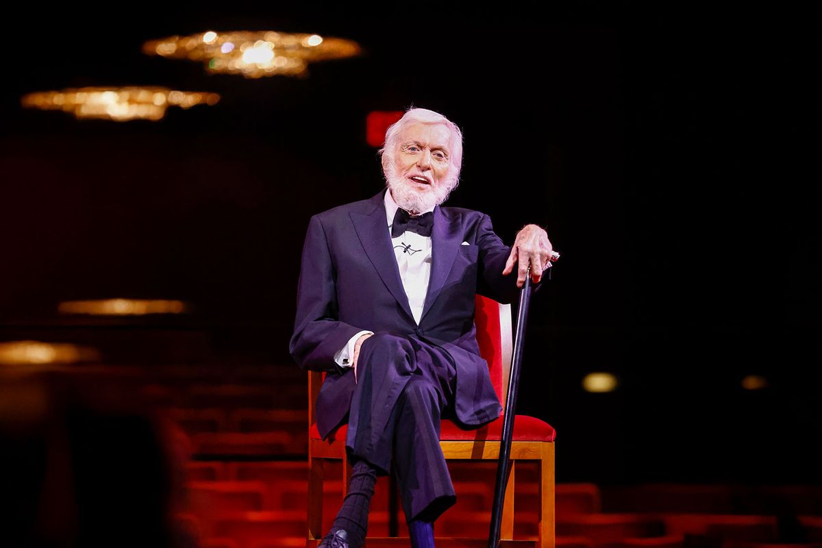 Dick Van Dyke speaks during the 43rd Annual Kennedy Center Honors at The Kennedy Center on May 21, 2021 in Washington, DC. (Paul Morigi/Getty Images)