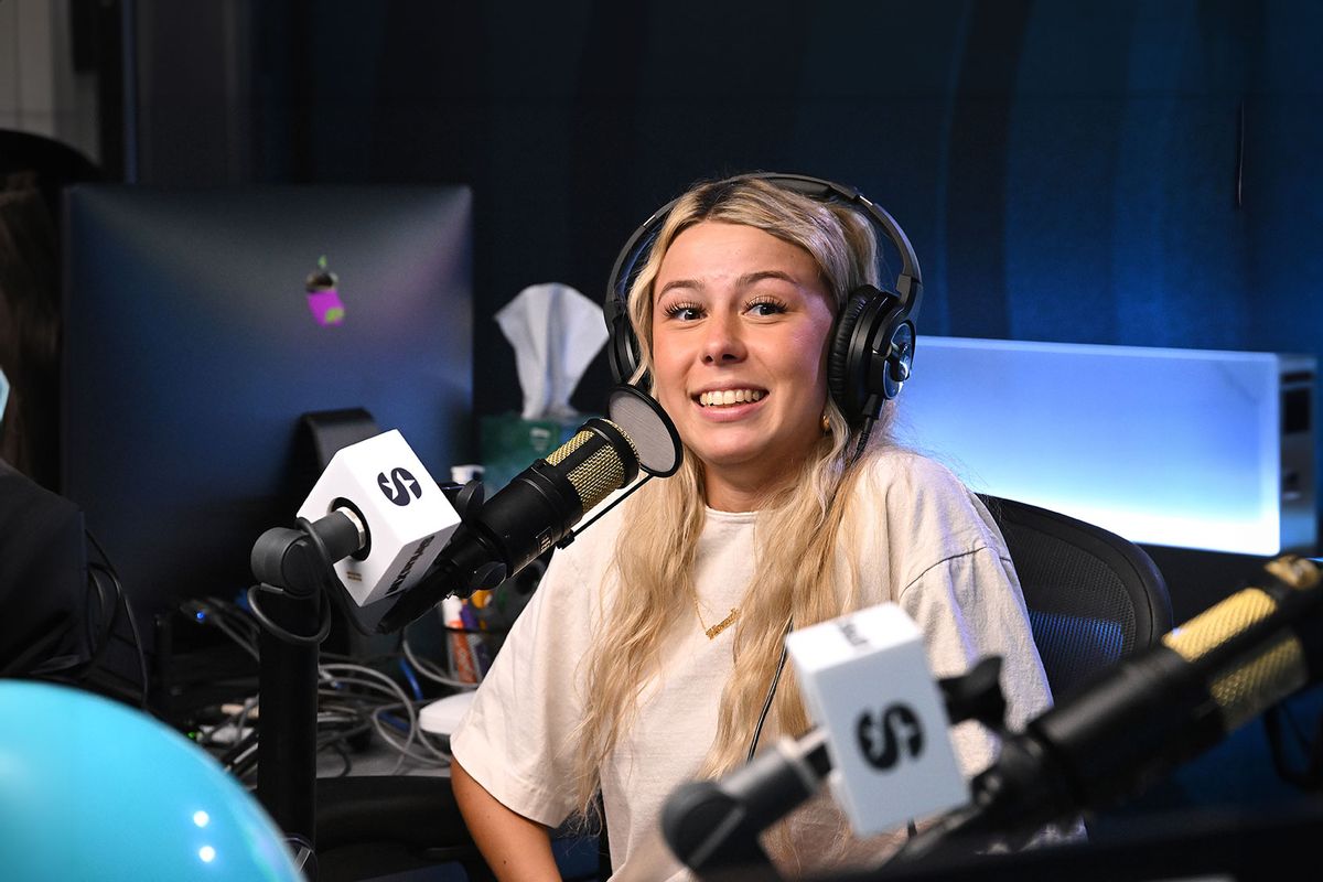 Haliey Welch appears at SiriusXM Studios on July 31, 2024 in Los Angeles, California. (Michael Tullberg/Getty Images)