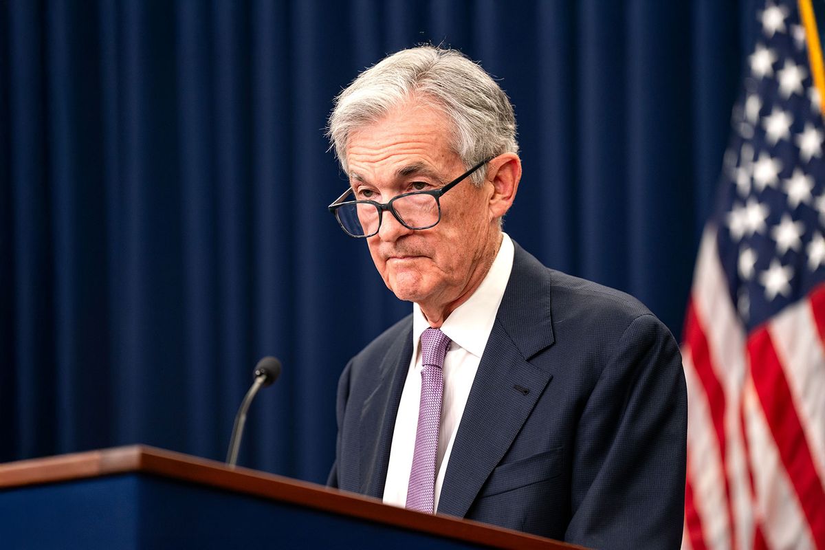 Federal Reserve Board Federal Reserve Chairman Jerome Powell speaks during a news conference following a Federal Open Market Committee meeting in Washington on November 07, 2024 in Washington, DC. (Kent Nishimura/Getty Images)