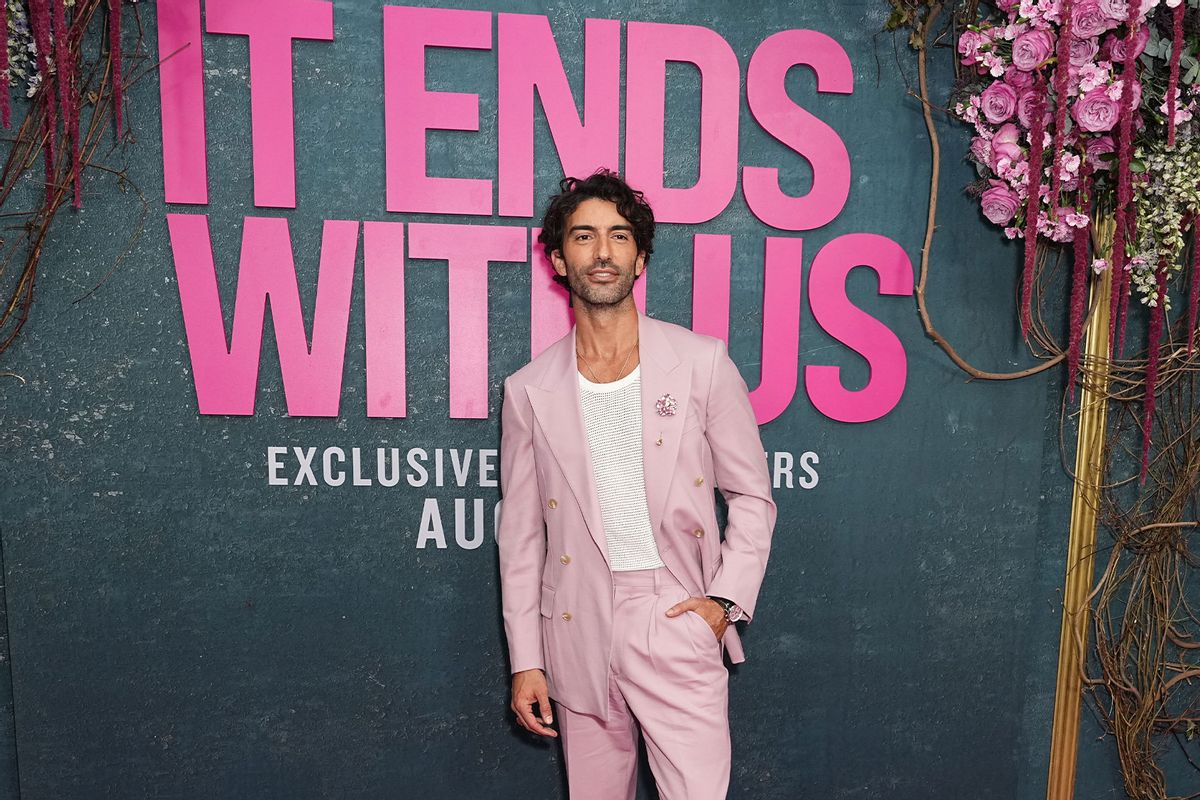 Justin Baldoni at the "It Ends With Us" New York Premiere at AMC Lincoln Square Theater on August 06, 2024 in New York City. (John Nacion/Variety via Getty Images)