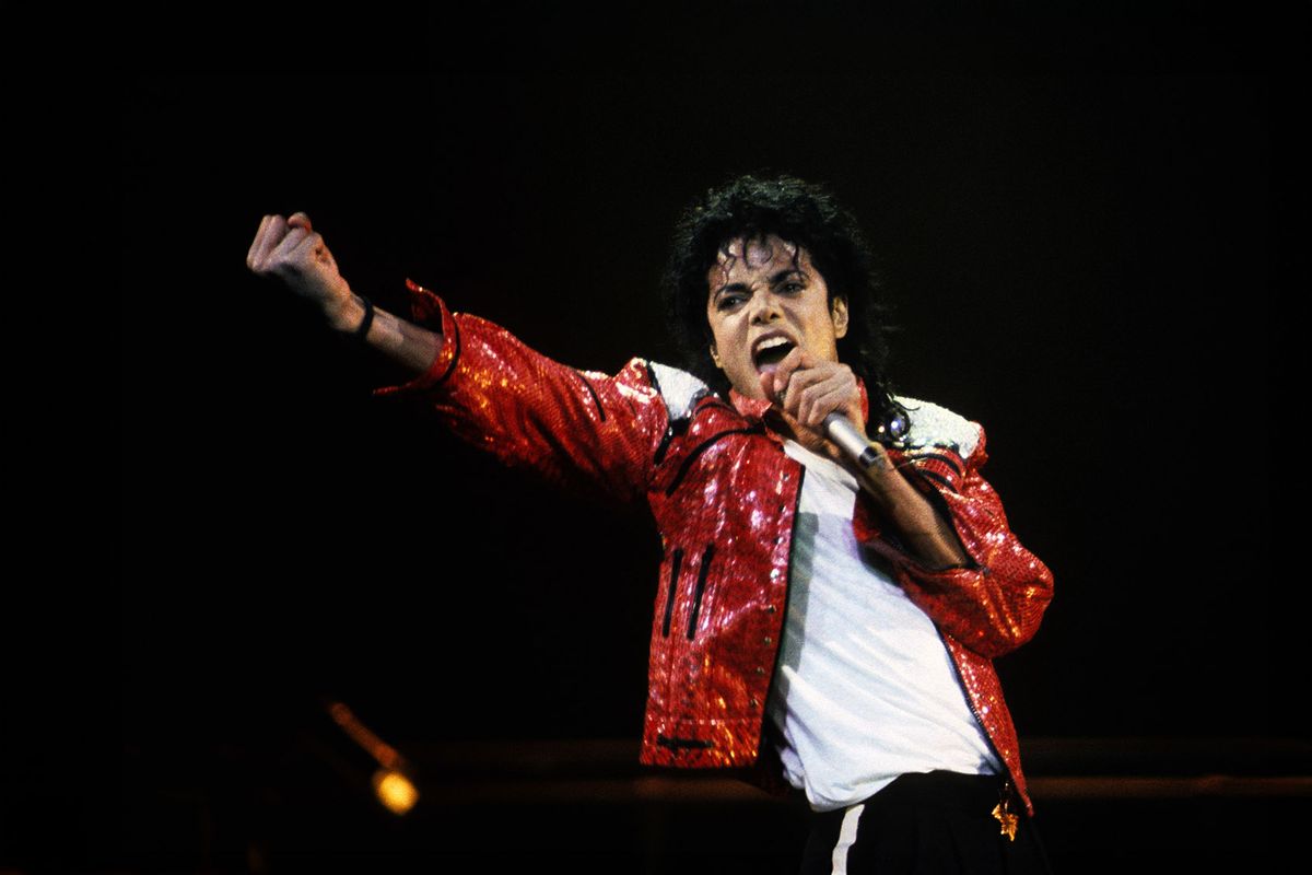 Michael Jackson performs in concert circa 1986. (Kevin Mazur/WireImage/Getty Images)