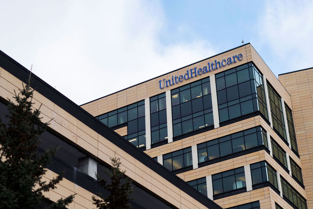 A general view outside the United Healthcare corporate headquarters on December 4, 2024 in Minnetonka, Minnesota. (Stephen Maturen/Getty Images)