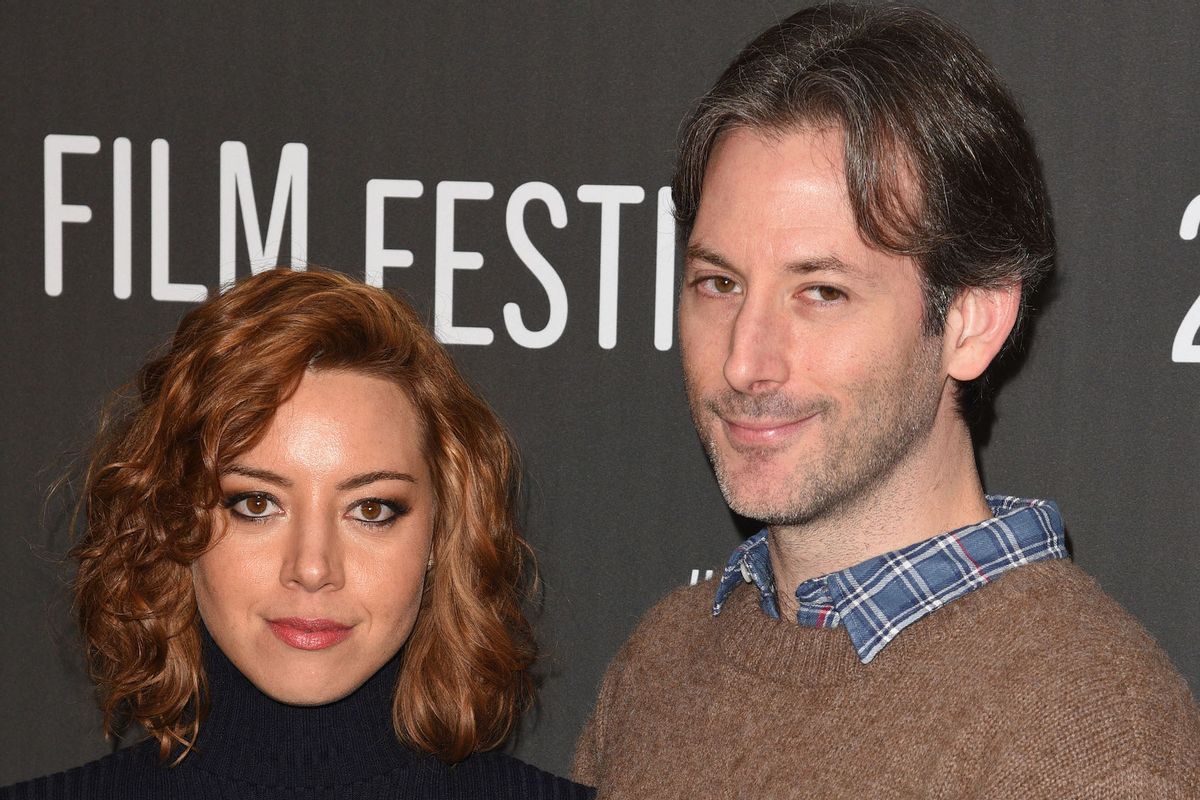 Actress Aubrey Plaza and director Jeff Baena attend 'The Little Hours' premiere during day 1 of the 2017 Sundance Film Festival. (Getty Images/C Flanigan)