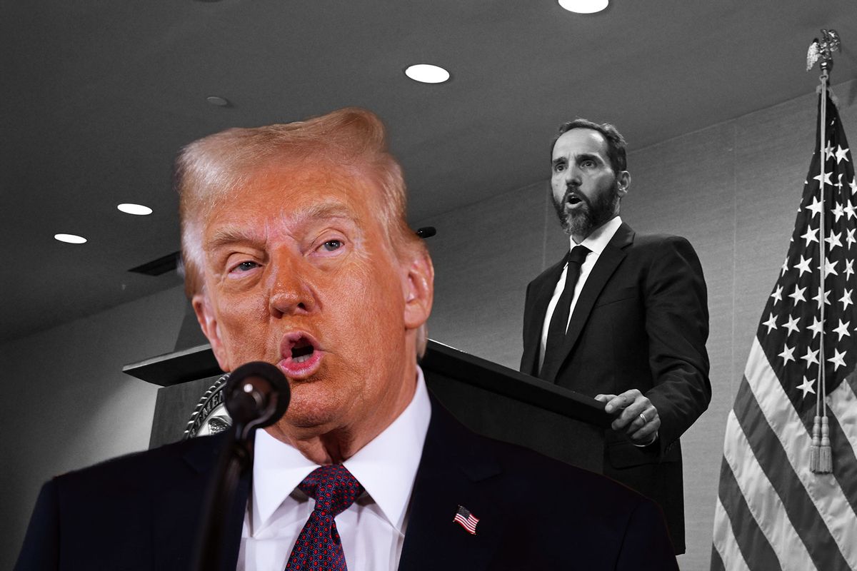 Donald Trump and Jack Smith (Photo illustration by Salon/Getty Images)