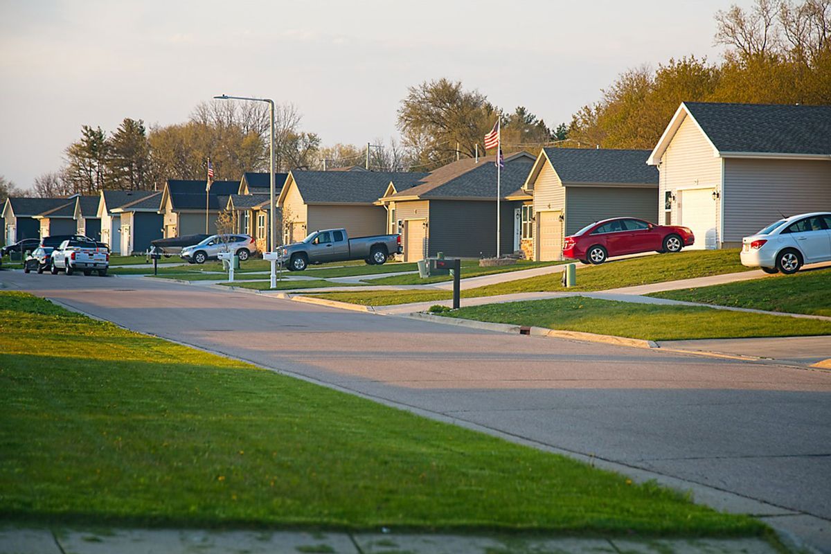 Housing development in Janesville, Wisconsin. (Robert Knopes/UCG/Universal Images Group via Getty Images)