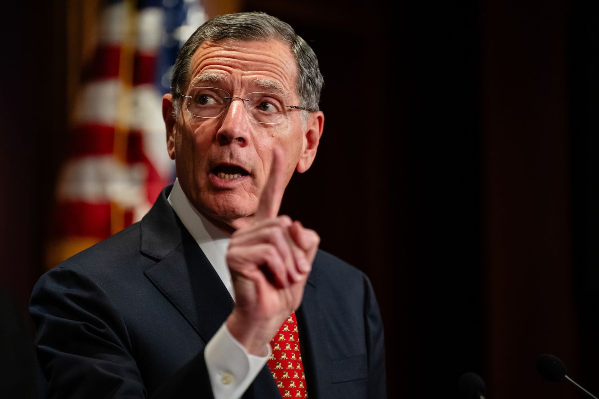 Sen. John Barrasso (R-WY). (Jon Cherry/Getty Images)