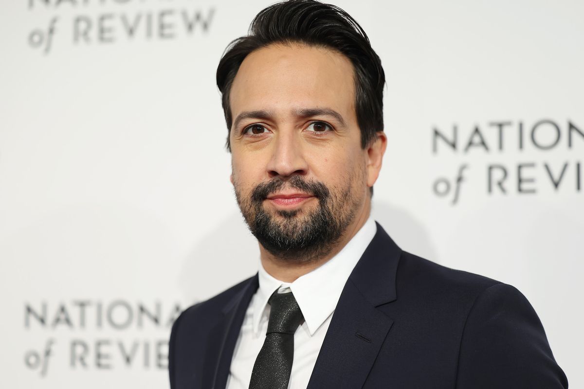 Lin-Manuel Miranda attends the 2025 National Board of Review Gala at Cipriani 42nd Street on January 07, 2025 in New York City.  (Photo by Cindy Ord/Getty Images)