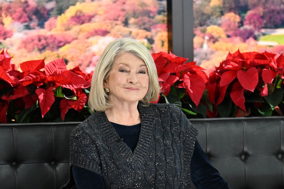 Martha Stewart is seen on "Good Day New York" on December 04, 2024 in New York City. (Michael Simon/Getty Images)