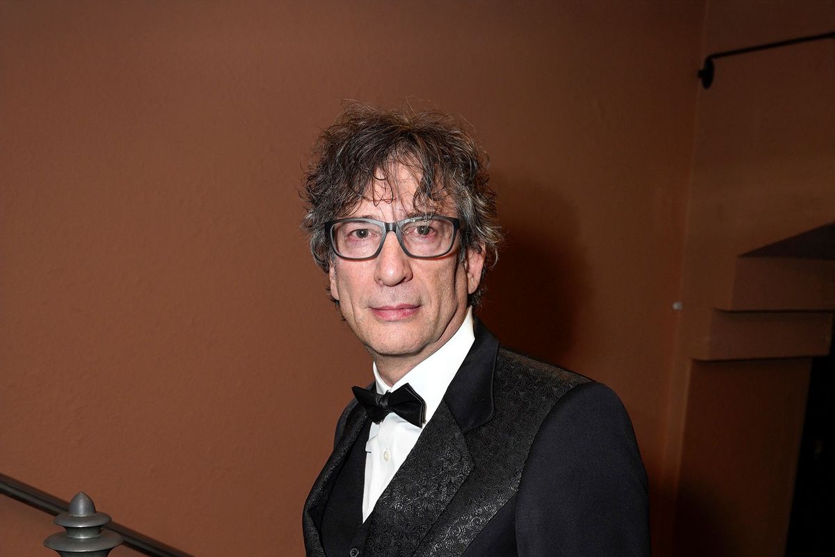 Honoree Neil Gaiman attends The Art of Elysium's 25th Anniversary HEAVEN Gala at The Wiltern on January 06, 2024 in Los Angeles, California. (Presley Ann/Getty Images for The Art of Elysium)