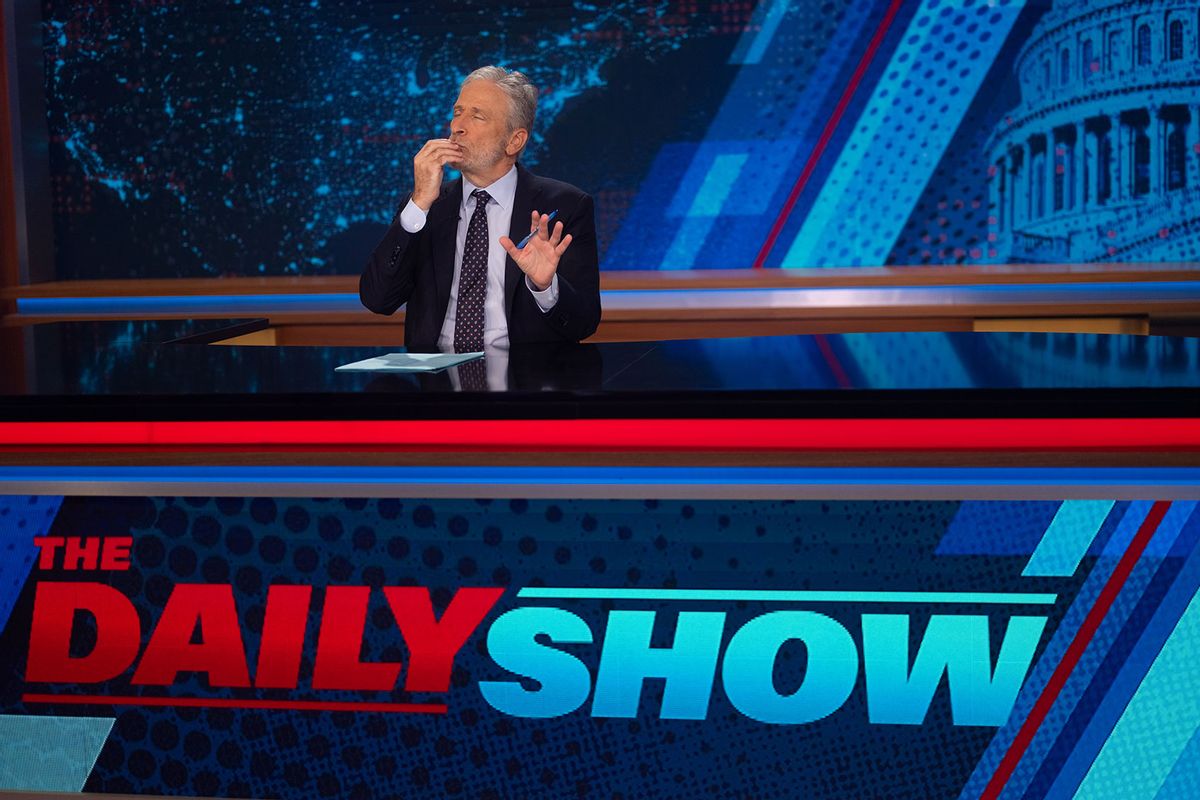 John Stewart on the Monday, January 27, 2025 episode of "The Daily Show" (Matt Wilson/Comedy Central)