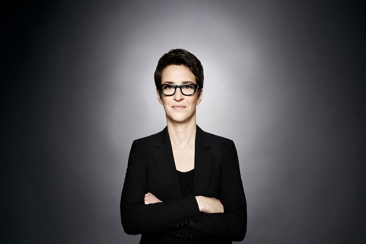 Rachel Maddow, Host of "The Rachel Maddow Show" (Art Streiber/MSNBC)