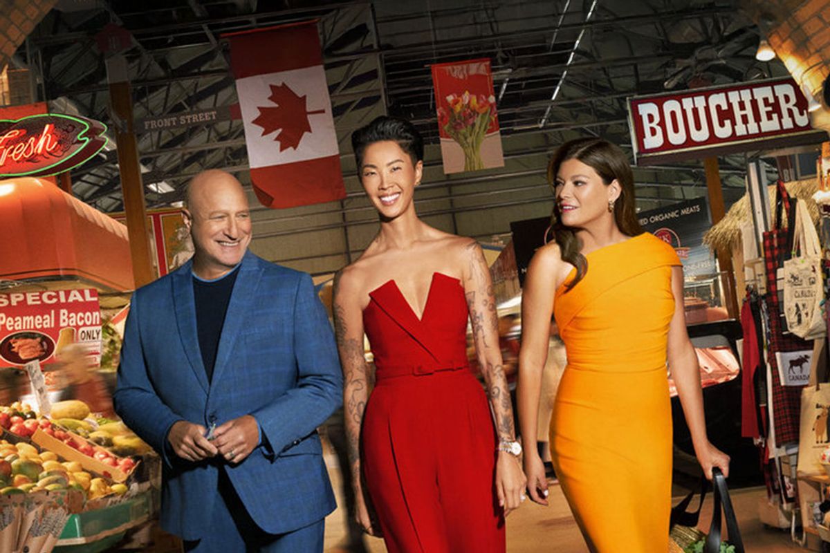 Tom Colicchio, Kristen Kish and Gail Simmons of "Top Chef" (Marcus Nilsson/Bravo)