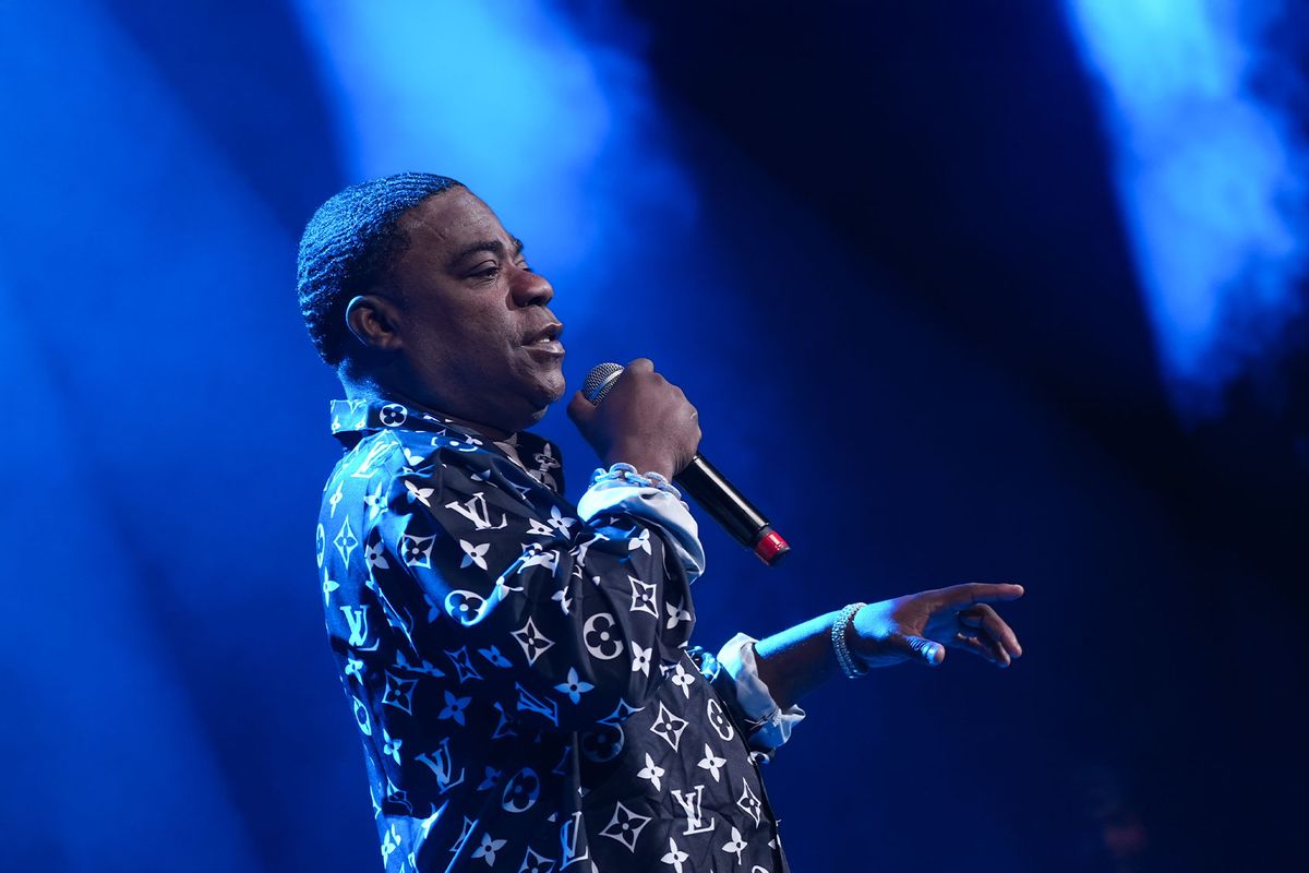 Tracy Morgan performs for April Fools Comedy Jam at Barclays Center on April 05, 2024 in New York City. (John Nacion/Getty Images)