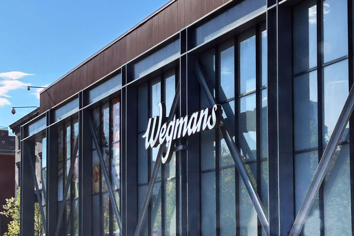 Wegmans Food Market, exterior view, Brooklyn Navy Yard, Brooklyn, New York City, New York, USA. (GHI-Plexi Images/UCG/Universal Images Group via Getty Images)