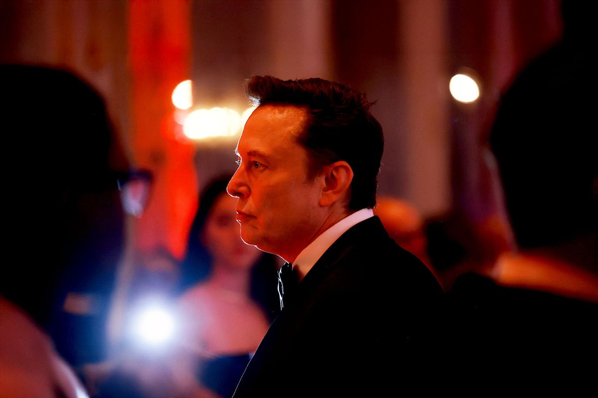 Elon Musk attends the America First Policy Institute Gala held at Mar-a-Lago on November 14, 2024 in Palm Beach, Florida. (Joe Raedle/Getty Images)