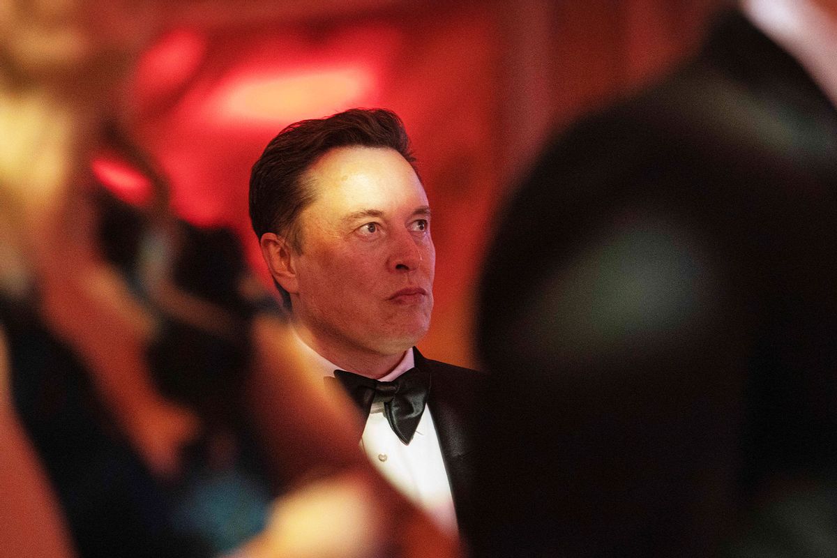 Elon Musk attends the America First Policy Institute Gala held at Mar-a-Lago in Palm Beach, Florida on November 14, 2024. (Saul Martinez for The Washington Post via Getty Images)