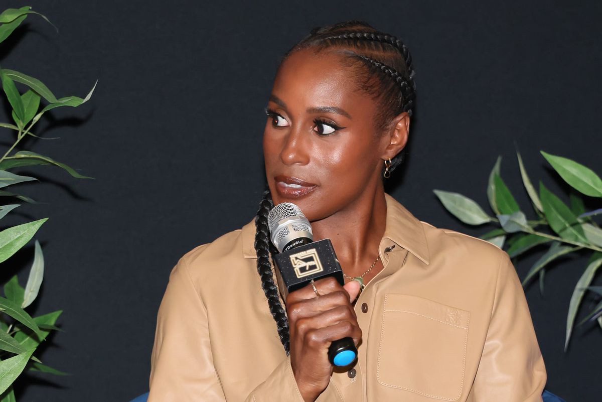 Issa Rae attends the 6th annual Micheaux Film Festival screening of "One Of Them Days" at The Culver Theater on October 25, 2024 in Culver City, California.  (Photo by Paul Archuleta/Getty Images)