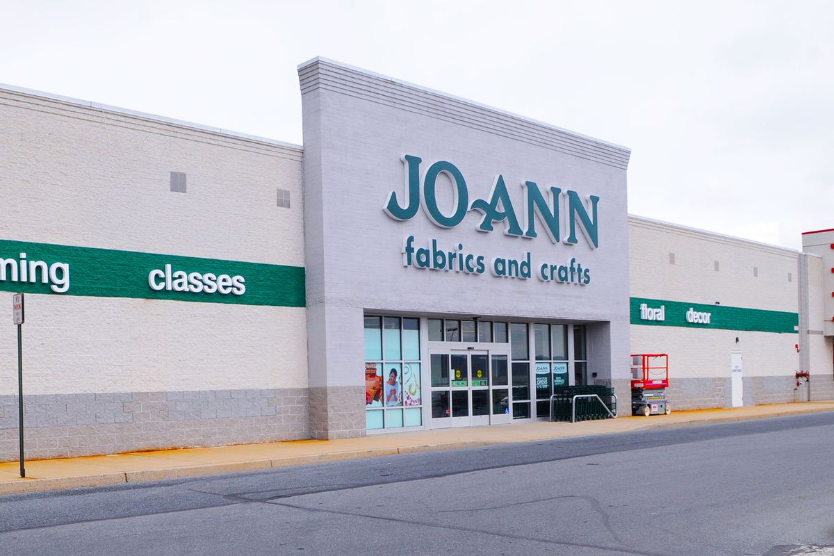 Jo-Ann Fabrics store in Wyomissing. (Tim Leedy/MediaNews Group/Reading Eagle via Getty Images)