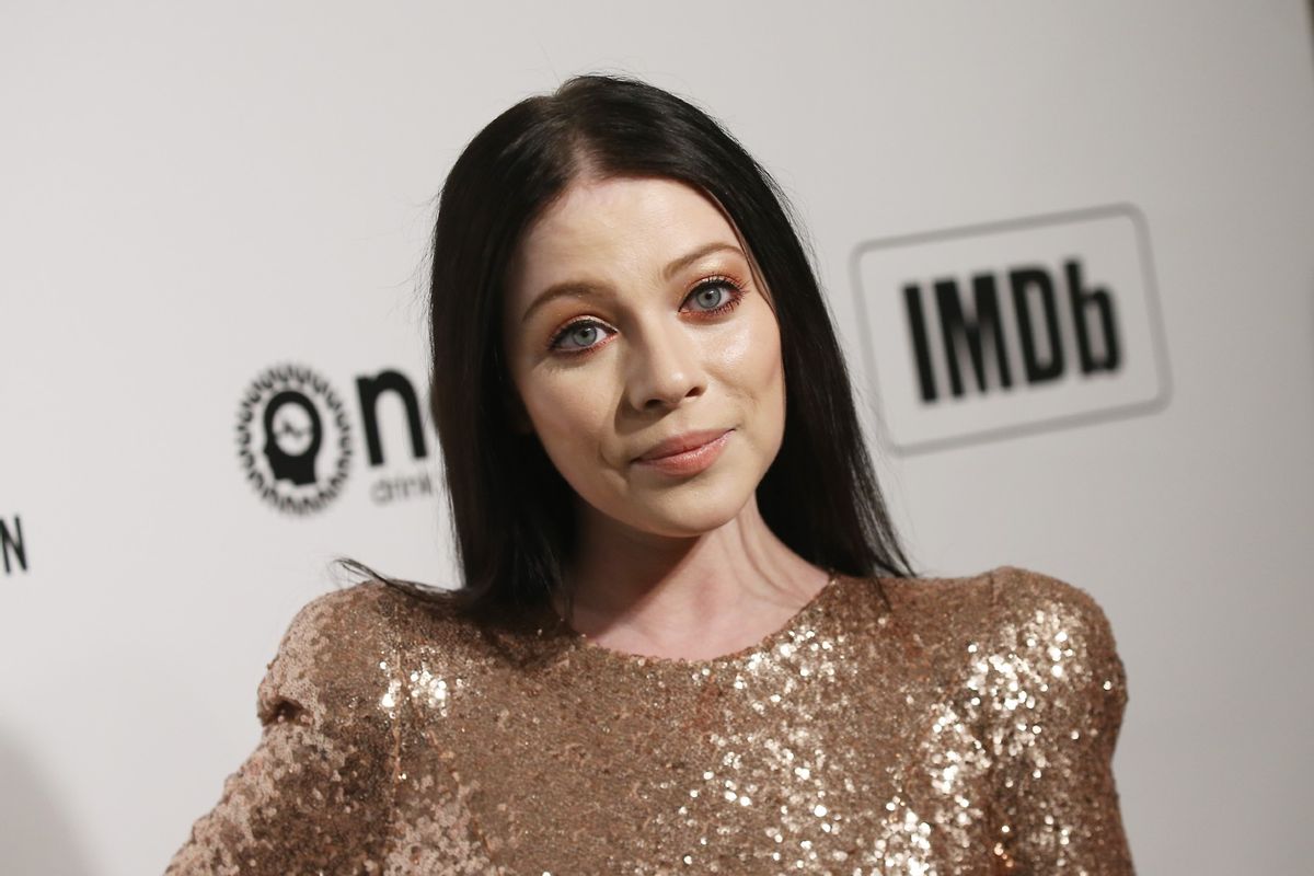 Michelle Trachtenberg attends the 28th Annual Elton John AIDS Foundation Academy Awards Viewing Party on February 9, 2020, in West Hollywood, California. (MICHAEL TRAN/AFP via Getty Images)