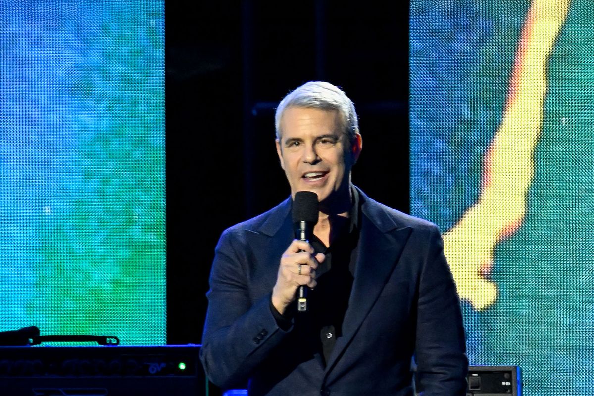 Andy Cohen speaks onstage at the 2025 MusiCares Persons of the Year Benefit Gala for Grateful Dead held at the Los Angeles Convention Center on January 31, 2025 in Los Angeles, California. (Michael Buckner/Billboard via Getty Images)