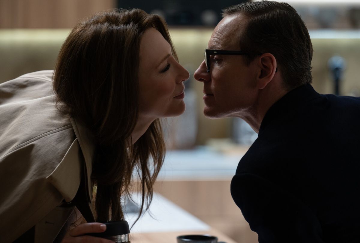 Cate Blanchett and Michael Fassbender in "Black Bag" (Courtesy of Focus Features and Universal Pictures)