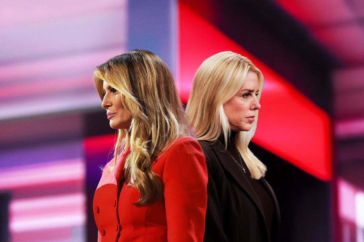 Melania Trump and Pam Bondi (Photo illustration by Salon/Getty Images)