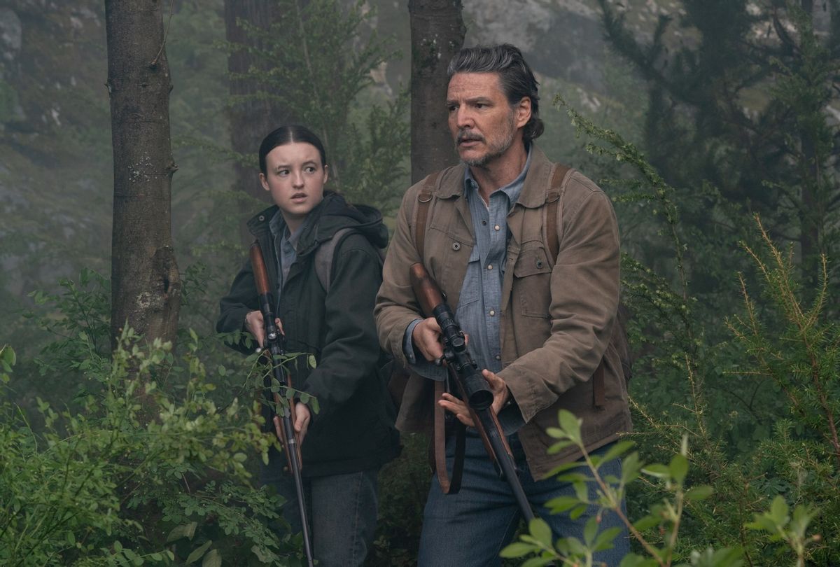 Bella Ramsey and Pedro Pascal in "The Last of Us" 
 (Liane Hentscher/HBO)