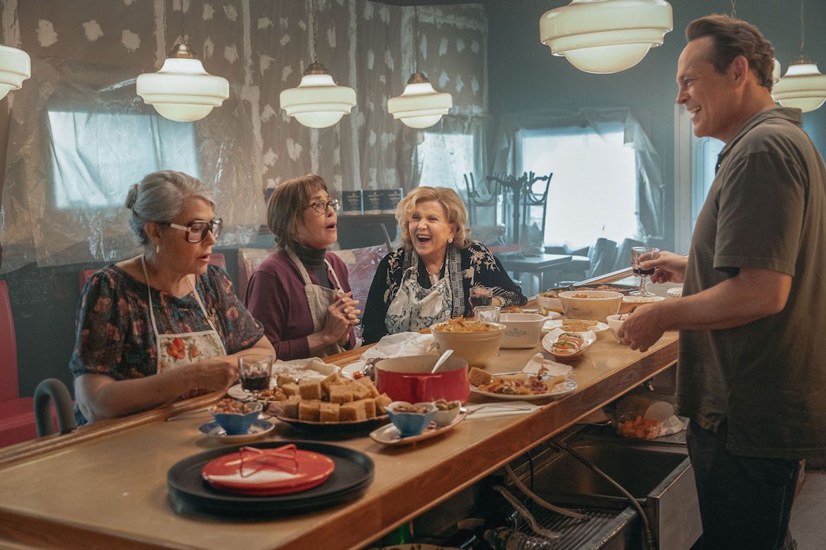 The cast of Netflix's "Nonnas" (Jeong Park / Netflix )