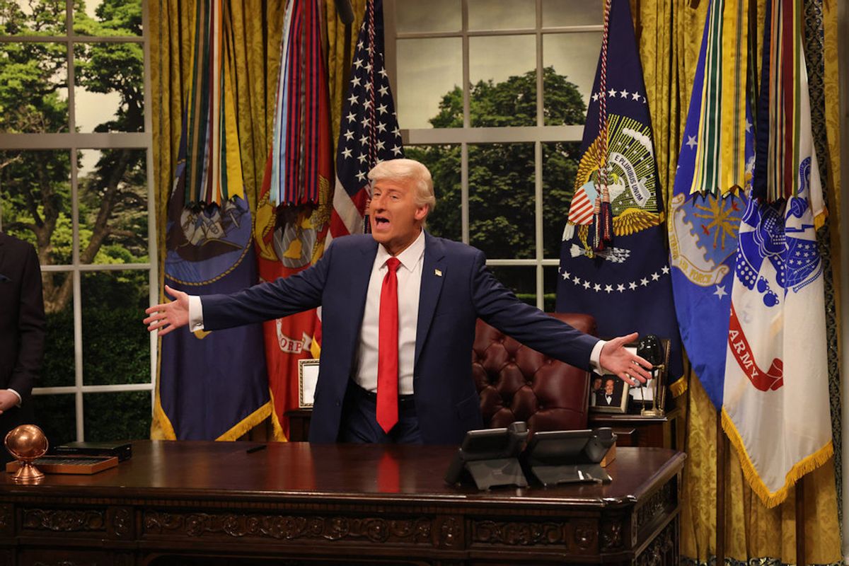 James Austin Johnson as Donald Trump on "Saturday Night Live" (NBC)