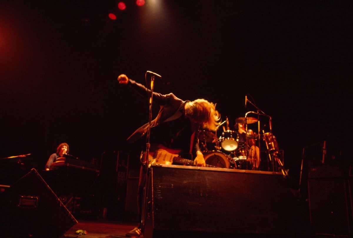 Benmont Tench performing with Tom Petty and the Heartbreakers in 1980 (Gary Gershoff/Getty Images)