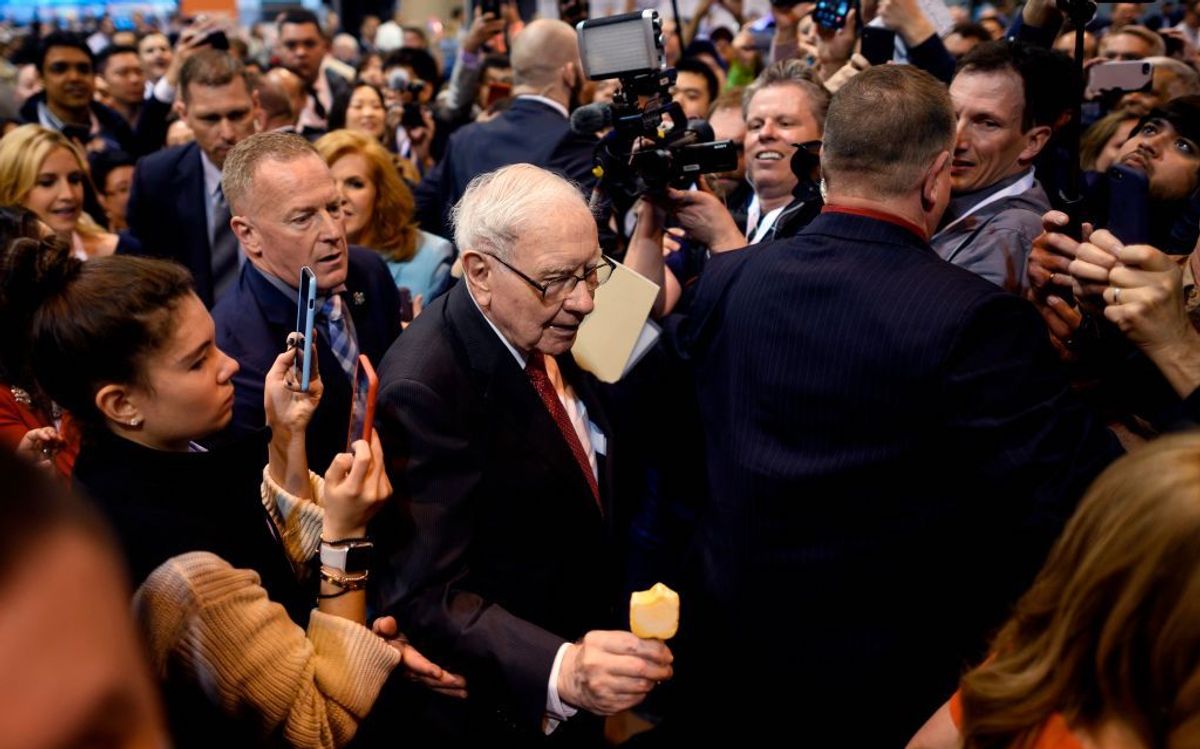 NextImg:"A big mistake": Warren Buffett criticizes Trump tariffs at Berkshire meeting