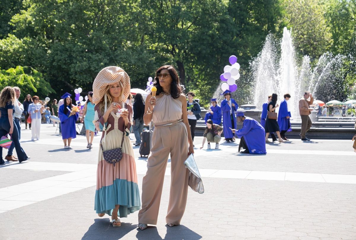 Sarah Jessica Parker and Sarita Choudhury in "And Just Like That"  (Craig Blankenhorn/Max)